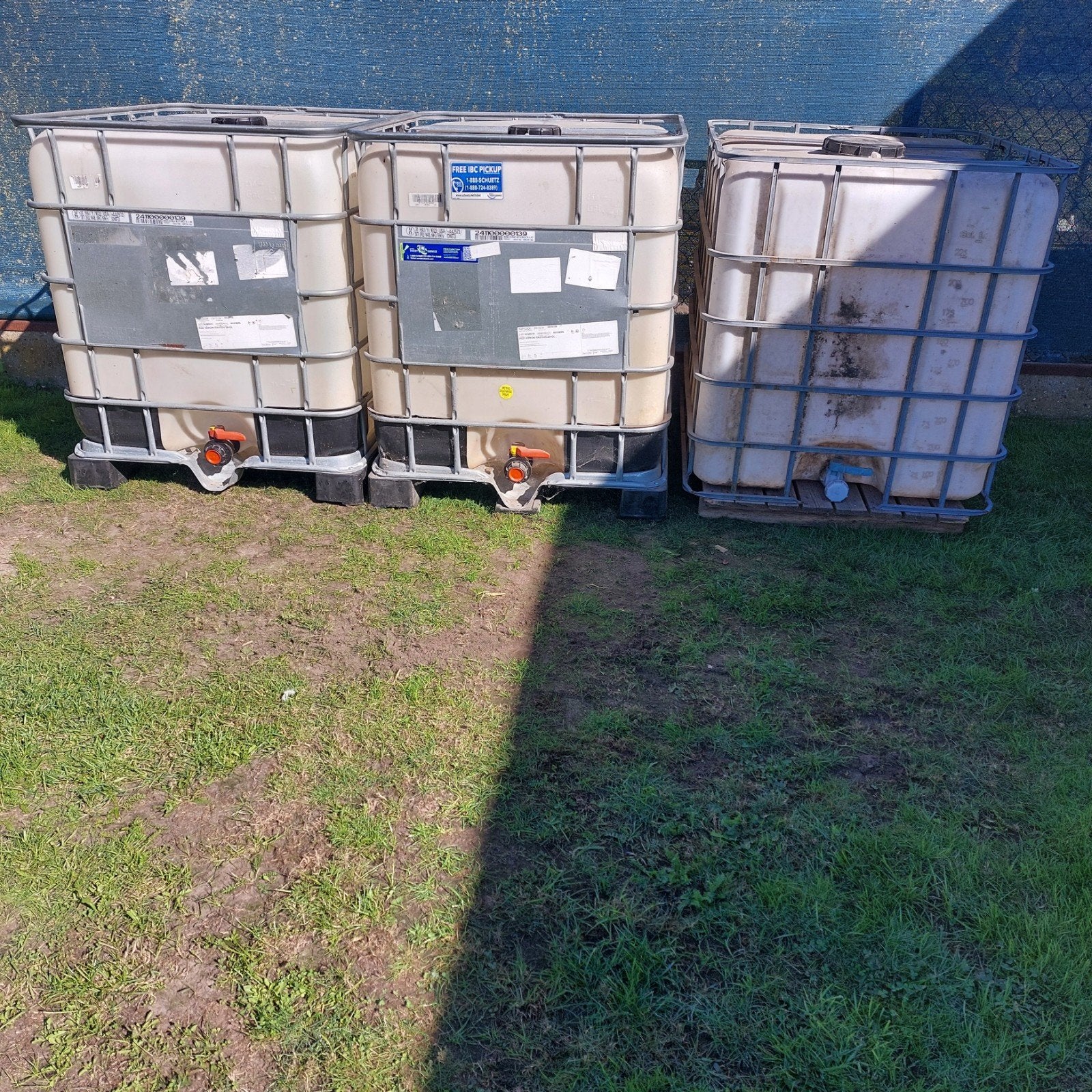 IBC Vaten - 1000 liter watertanks, 150 liter of meer, Ophalen
