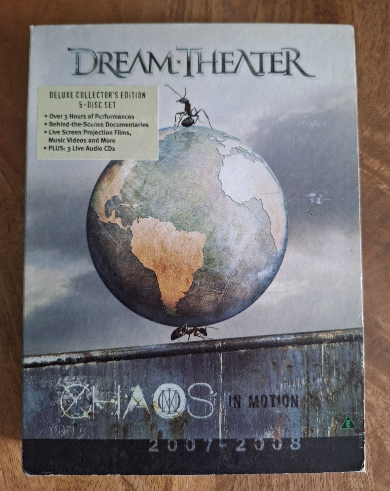 Dream Theater - Chaos in Motion 2007-2008 (5-disc set), Alle leeftijden, Engels, Ophalen of Verzenden, Inclusief DVD