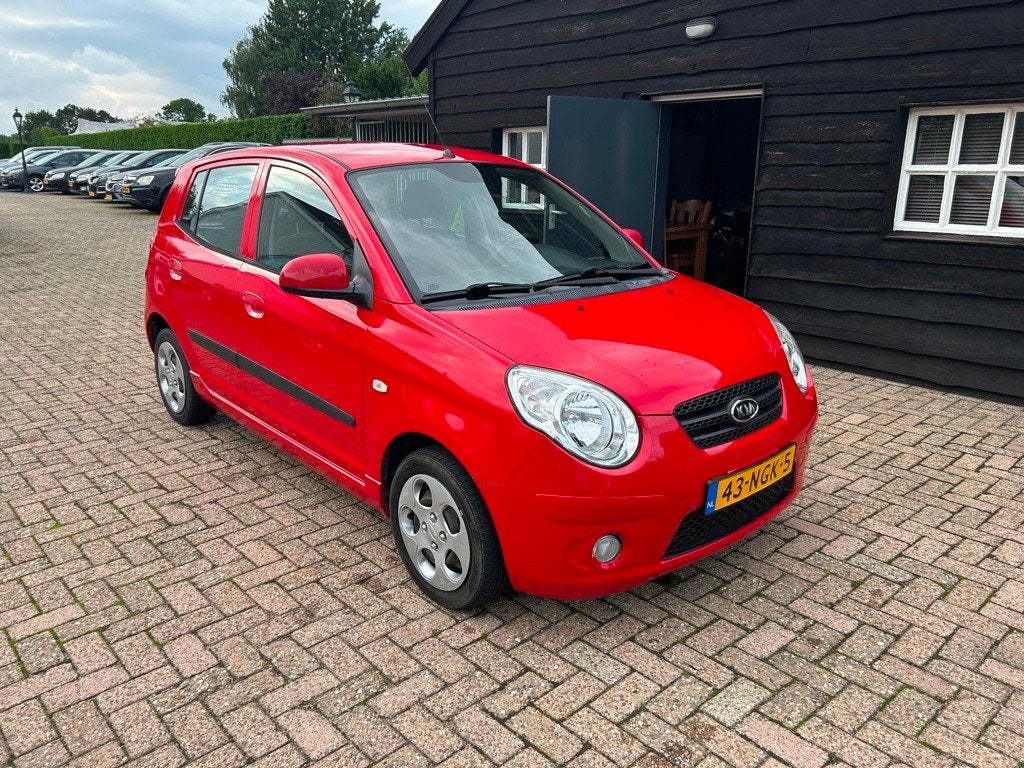 Kia Picanto 1.0 Seven, Stof, Zwart, 4 cilinders, 400 kg