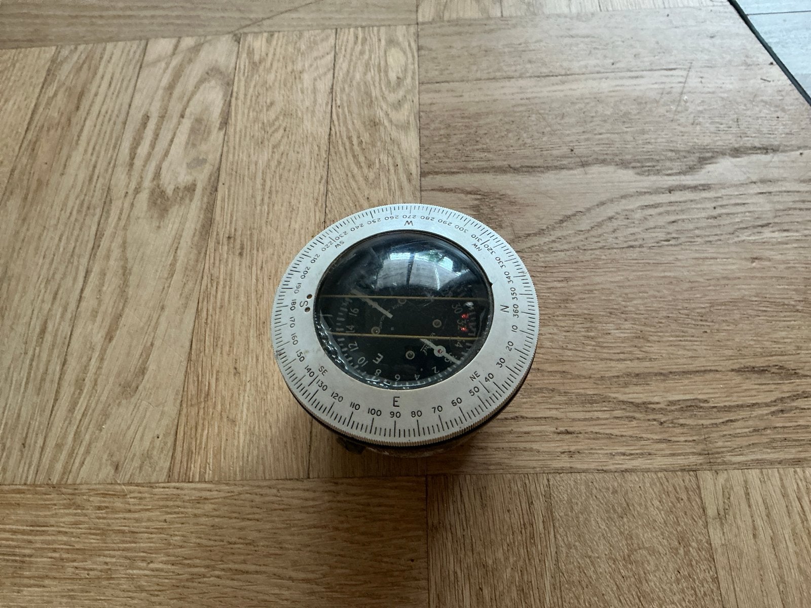 Vintage Scheepskompas - Navigatie Instrument, Ophalen of Verzenden, Gebruikt, Gps of Kompas