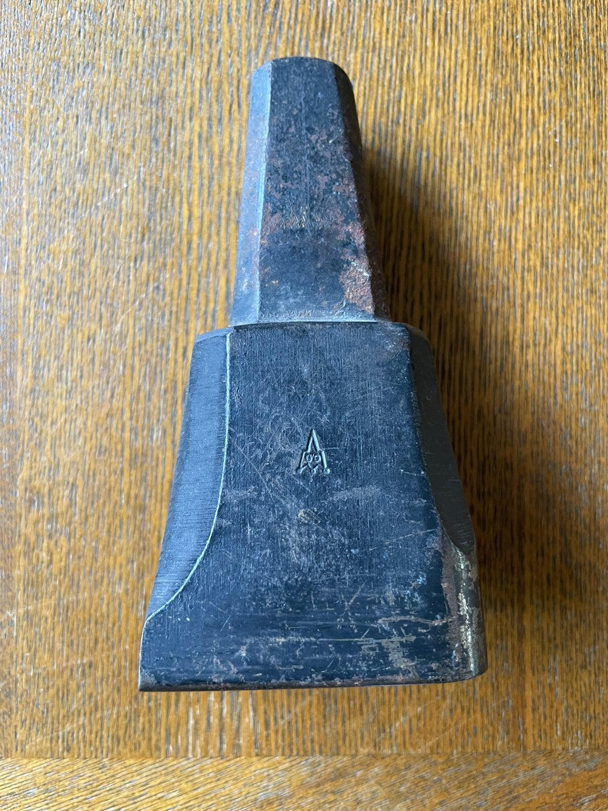 Vlaktas 15x7 cm koperslagersaambeeld, Ophalen