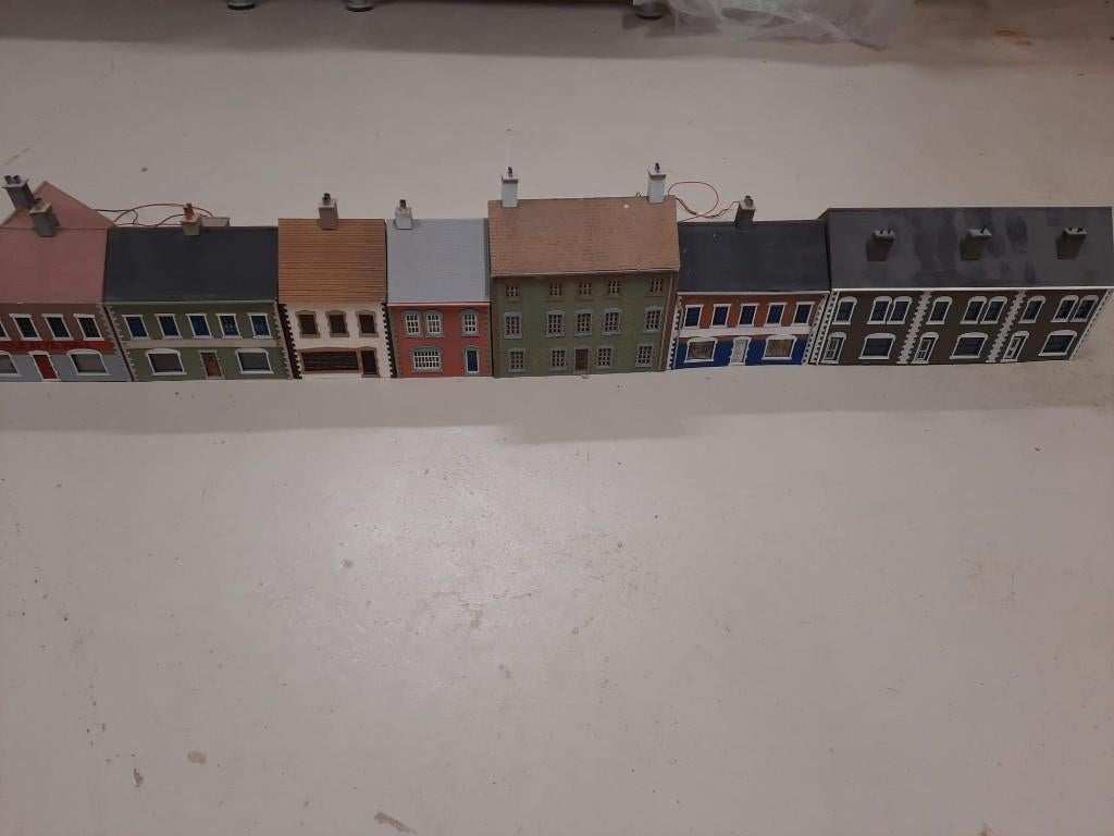 Rijtjeshuizen, Verzenden, Nieuw, 1:50 of kleiner, Diorama
