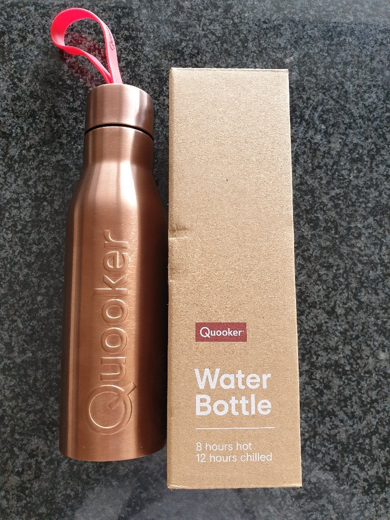 QUOOKER DRINKFLES, Huis en Inrichting, Keuken | Keukenbenodigdheden, Ophalen, Nieuw, Roze