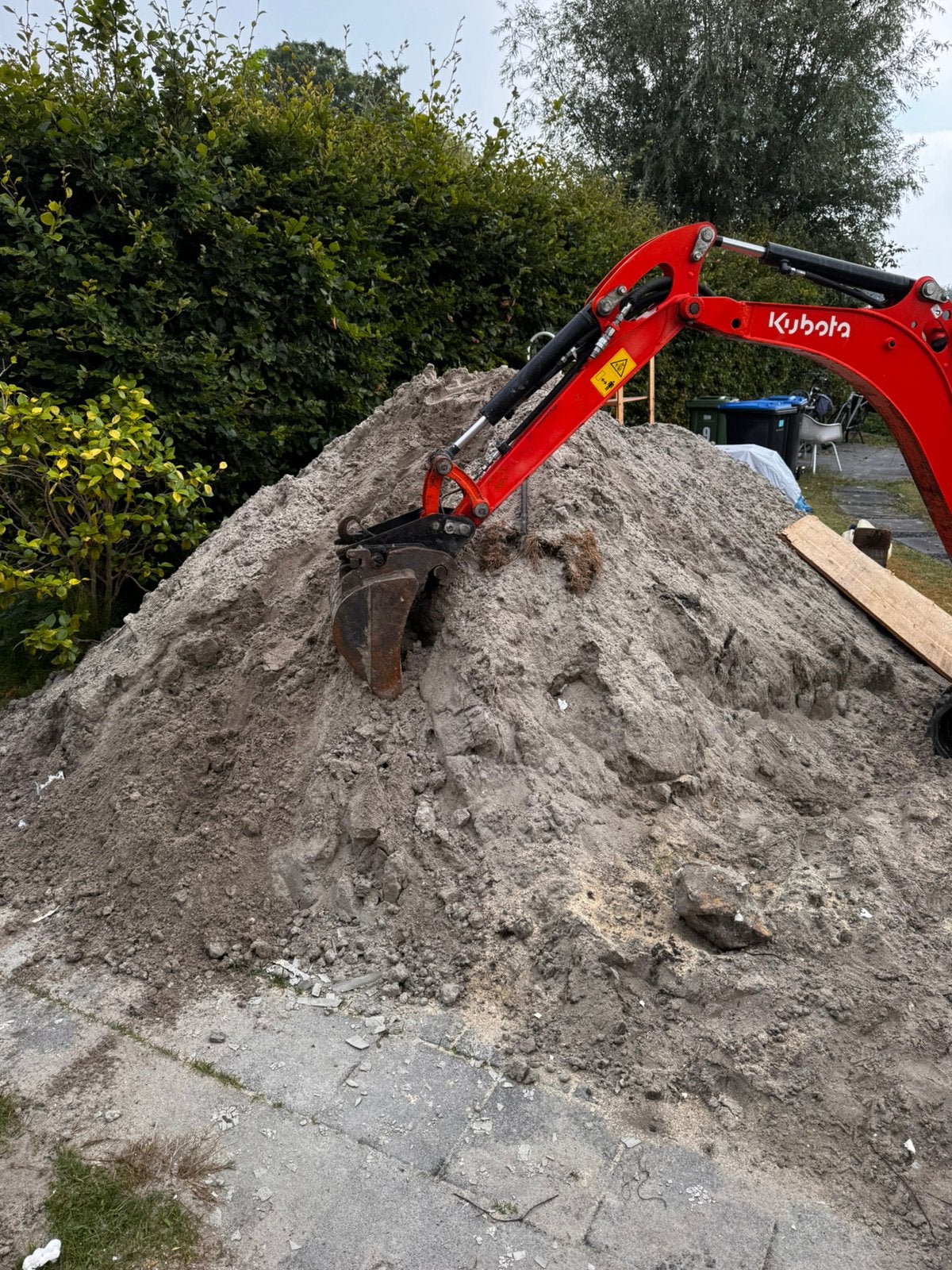 Gratis afhalen schoon zand Raerd, Tuin en Terras, Ophalen, Zo goed als nieuw, Ophoogzand