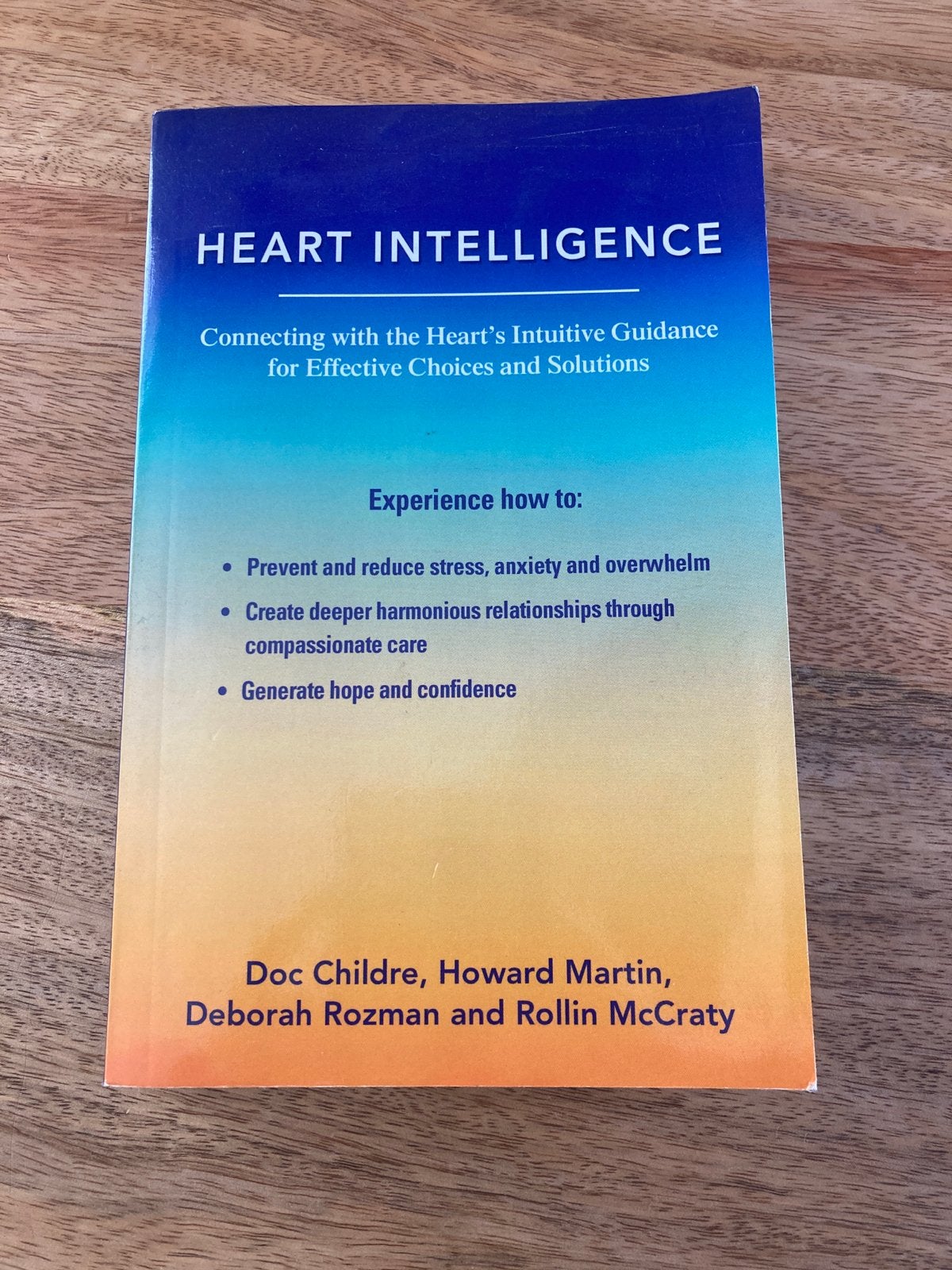Heart Intelligence: Connecting with the Heart's Intuitive Gu, Ophalen of Verzenden, Zo goed als nieuw, Overige onderwerpen