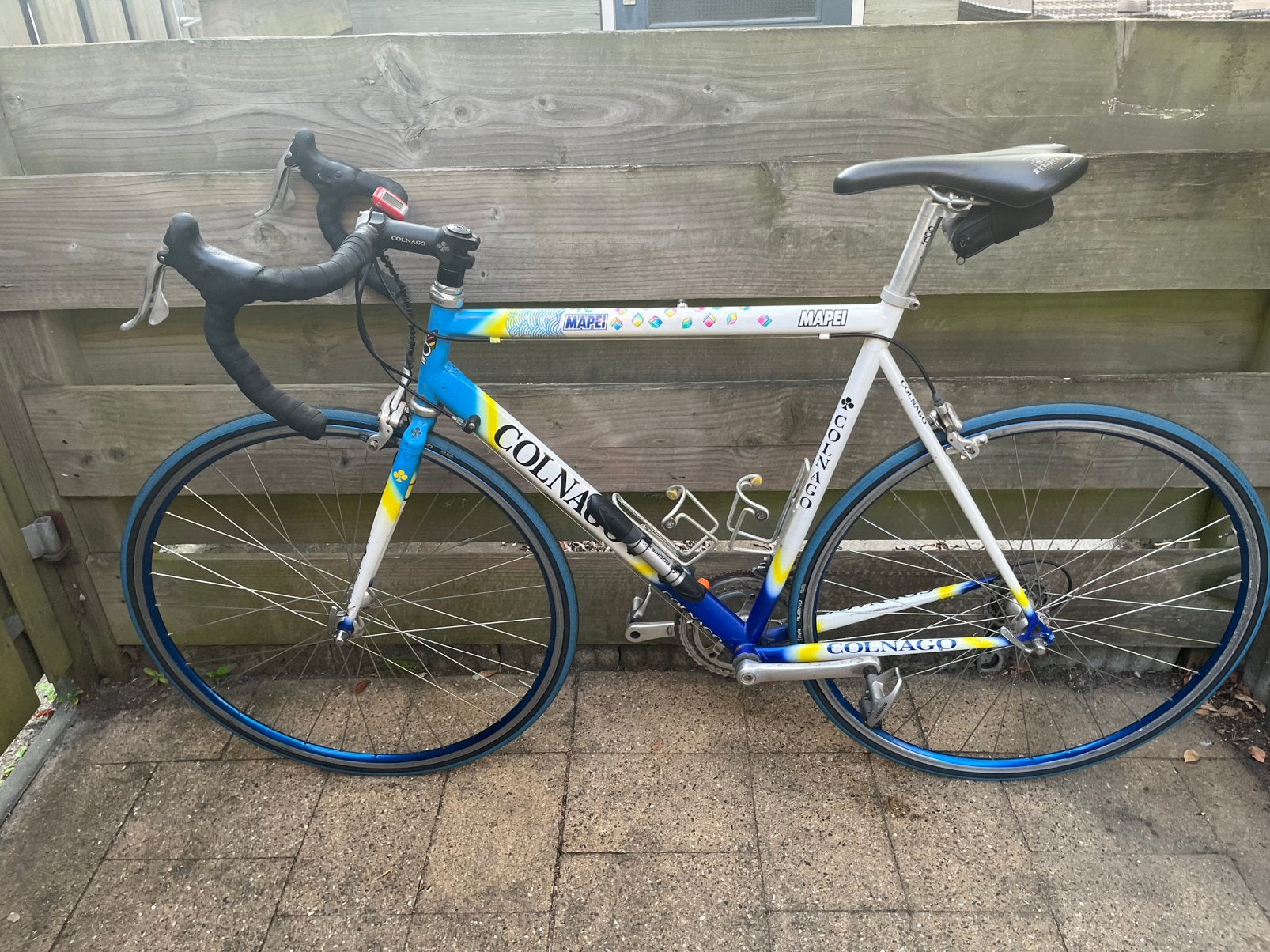 Colnago Oval Master Mapei stalen racefiets, Zo goed als nieuw, 53 tot 57 cm, Ophalen, Overige merken