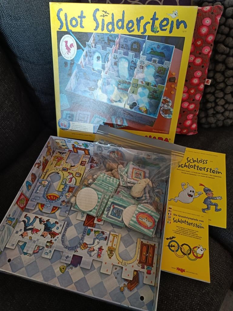Slot Sidderstein, groot haba spel, Een of twee spelers, Ophalen of Verzenden, Zo goed als nieuw
