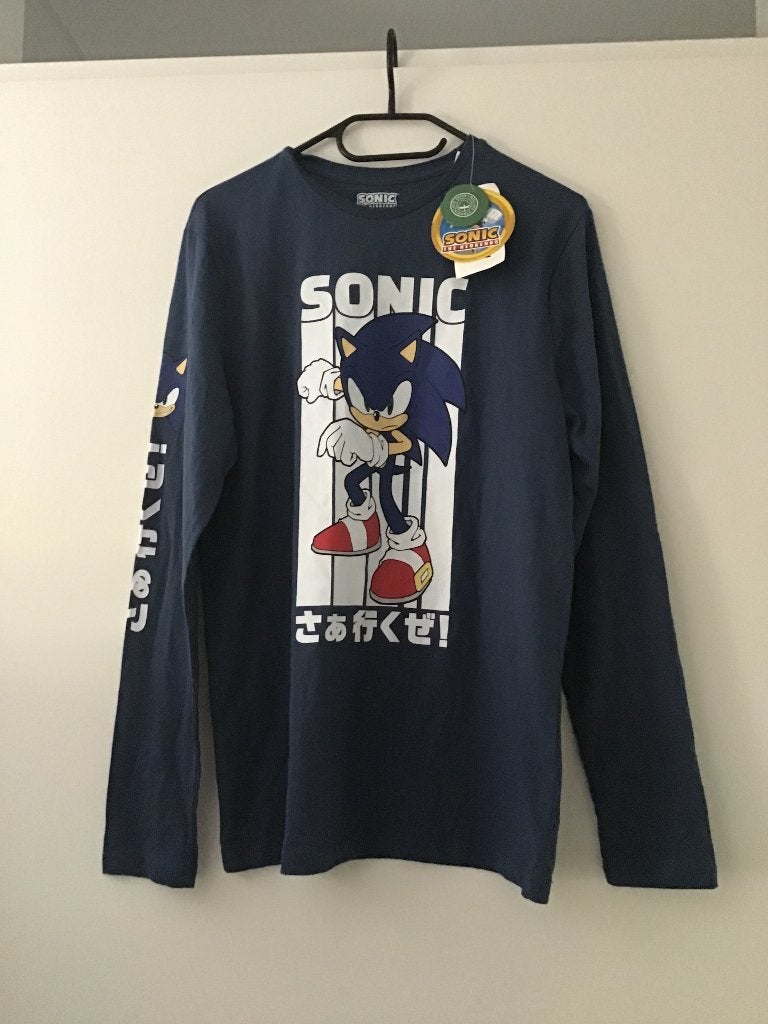 Sonic the Hedgehog Longsleeve Shirt - Nieuw met kaartjes, Nieuw, Ophalen of Verzenden, Shirt of Longsleeve, Sonic the Hedgehog