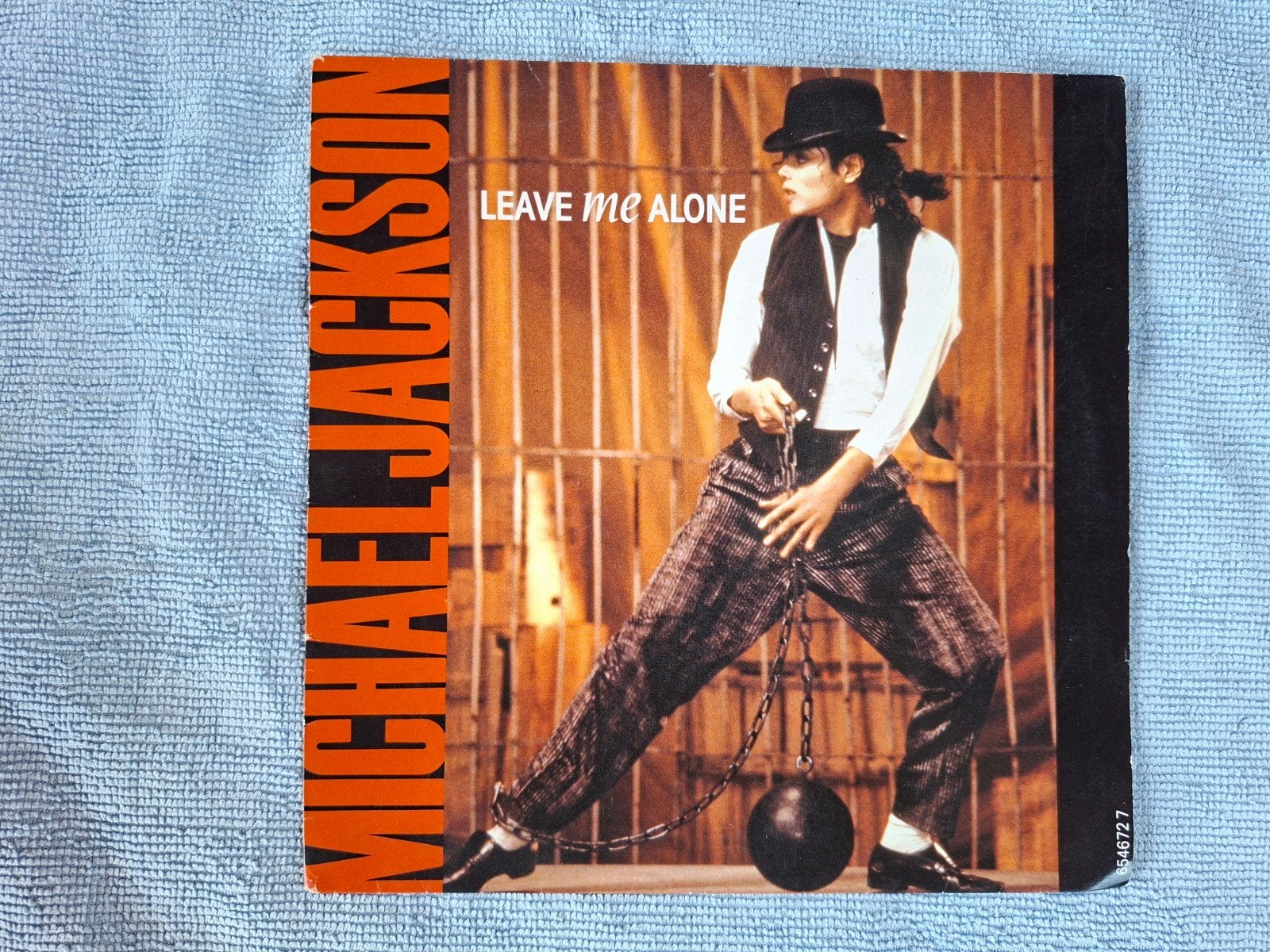 Hoesje Michael Jackson - Leave me Alone, Ophalen of Verzenden, Zo goed als nieuw, Pop