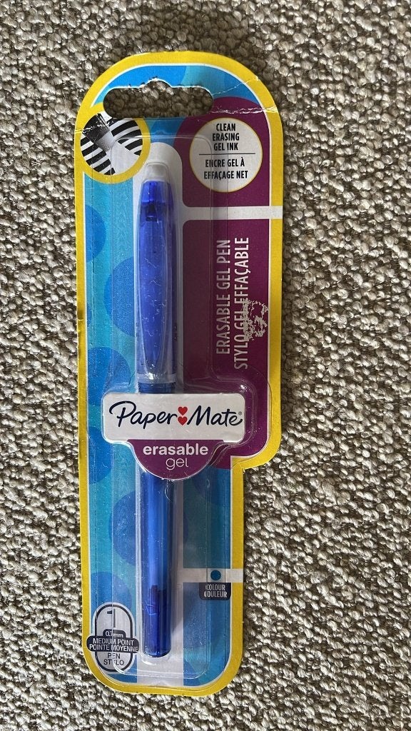 Papermate uitwisbare pen, Diversen, Schrijfwaren, Verzenden, Nieuw