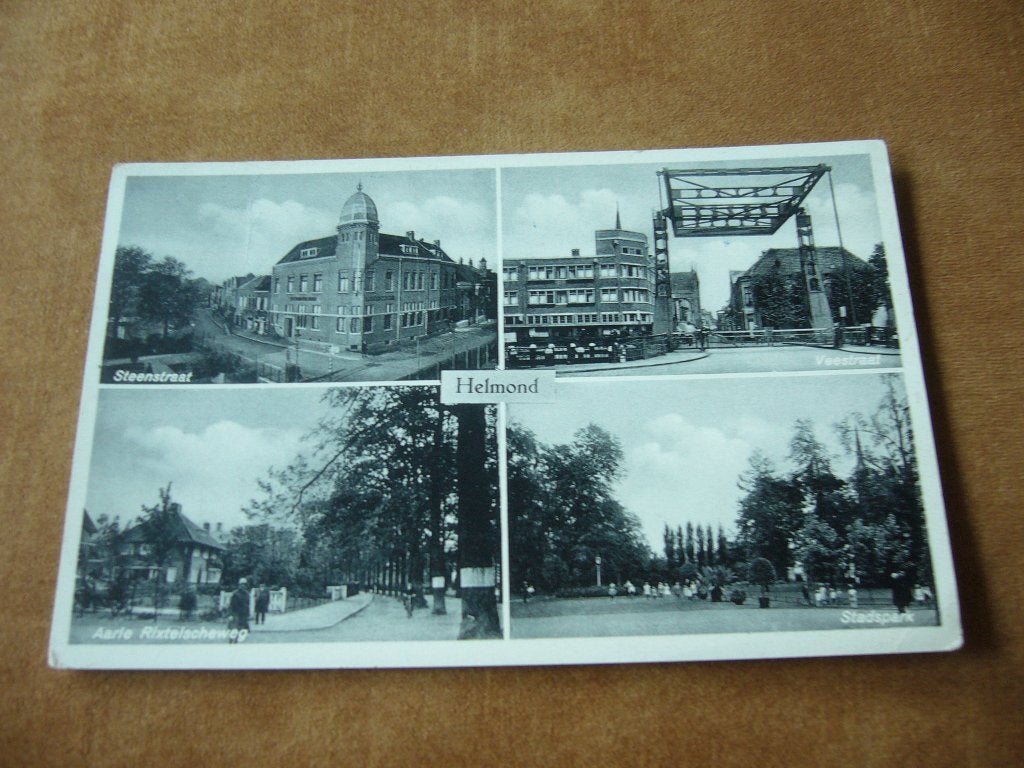 HELMOND  =  4 LUIK   1934, Verzamelen, Ansichtkaarten | Nederland, Verzenden, 1920 tot 1940, Gelopen, Noord-Brabant