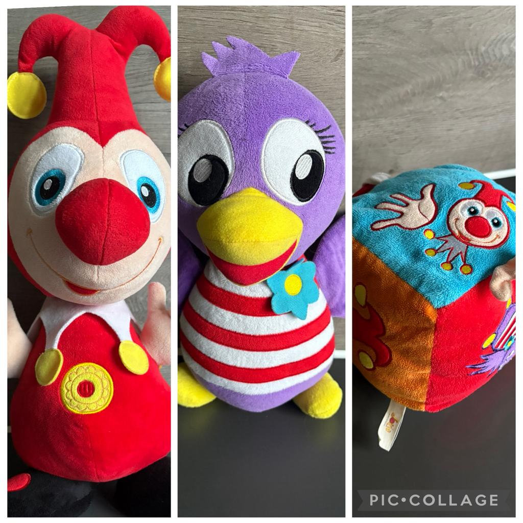 3 Jokie en Jet knuffels in zeer goede staat, Verzamelen, Efteling, Ophalen of Verzenden, Zo goed als nieuw