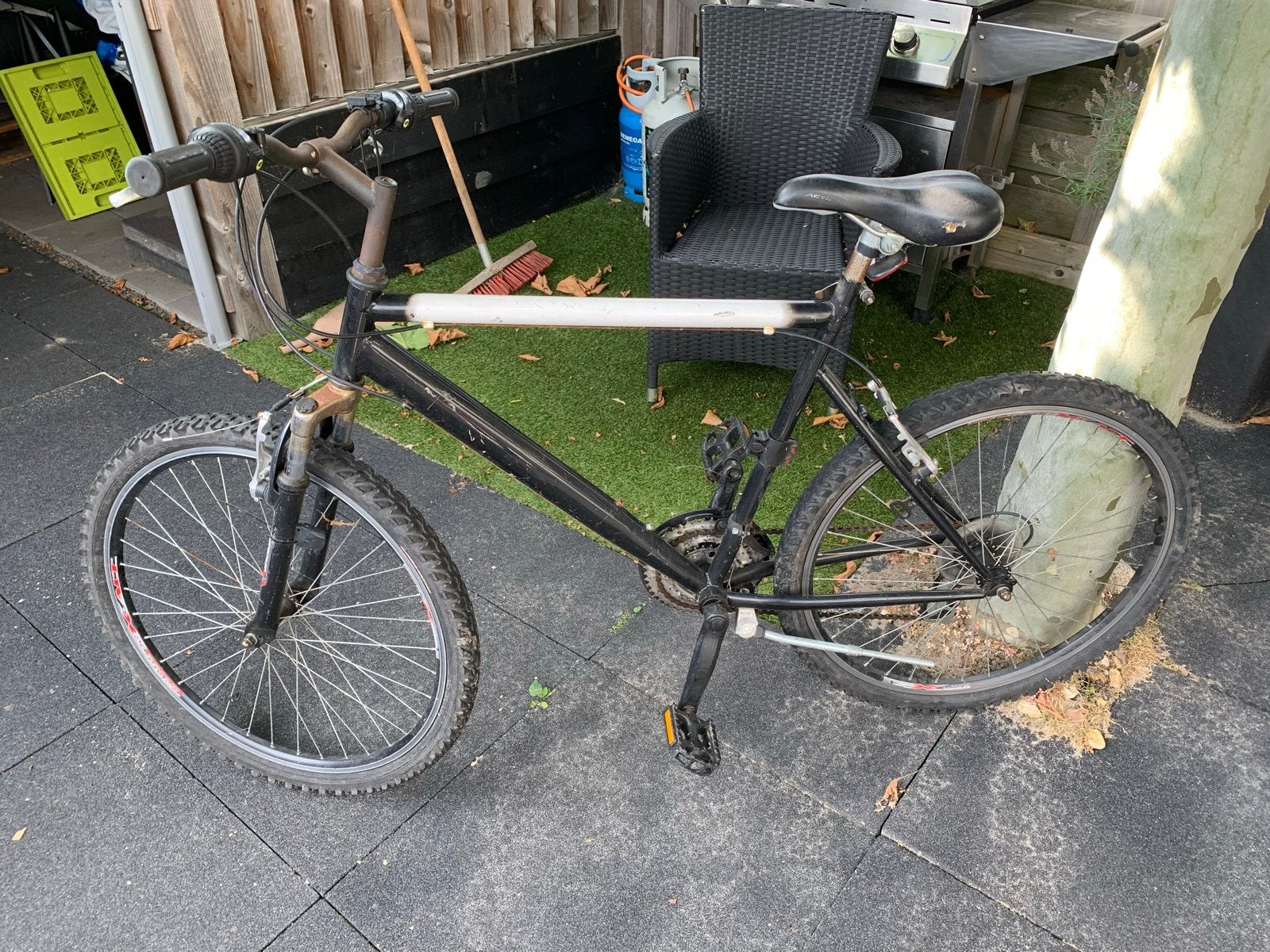 Mountainbike - Technisch goed, oppervlakkige roest, Fietsen en Brommers, Gebruikt, Hardtail, 53 tot 57 cm, Ophalen