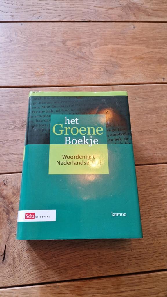 Het Groene Boekje: Woordenlijst Nederlandse Taal, Boeken, Ophalen, Zo goed als nieuw, Overige uitgevers, Nederlands