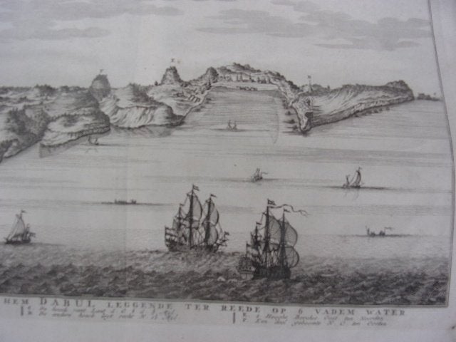 Dabul / Daphol De Kust van Dabul /Côte de Dabul ca1747 India, 18 cm, Ophalen of Verzenden, Gravure, Blanco verso