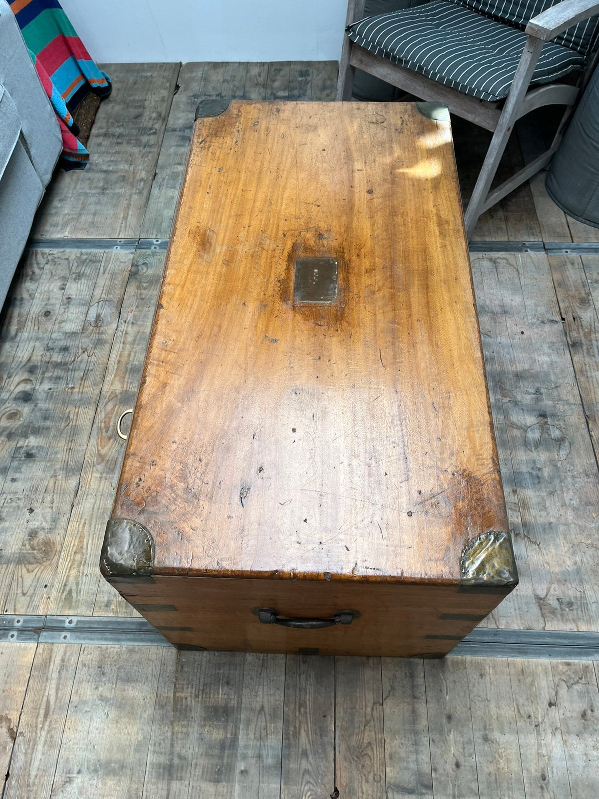 Antieke kist, Ophalen, Zo goed als nieuw, 50 tot 100 cm, Minder dan 50 cm