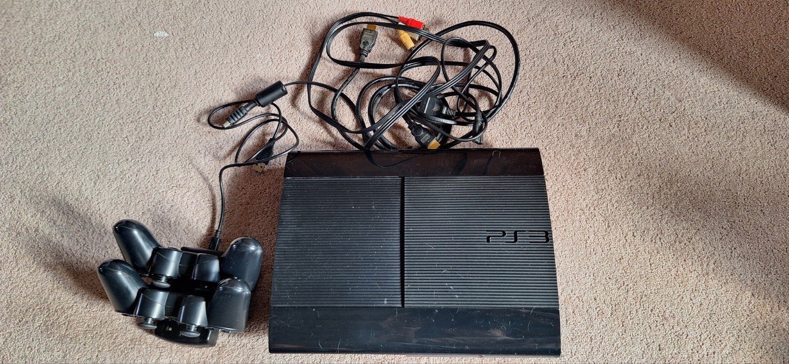 PS 3 500 gb Slim met 18 games, 2 controllers en accessoire, Spelcomputers en Games, Games | Sony PlayStation 3, Gebruikt, Overige genres