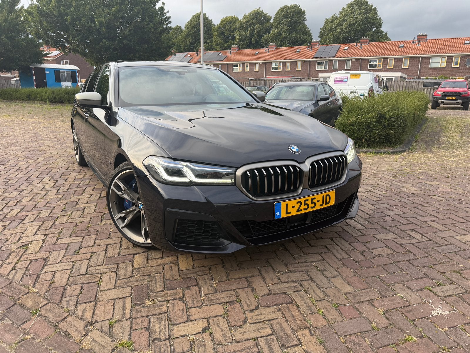 BMW 5-Serie M550i LCI 530pk Xdrive Aut. 2020 Zwart, Automaat, 2000 kg, 4395 cc, Particulier