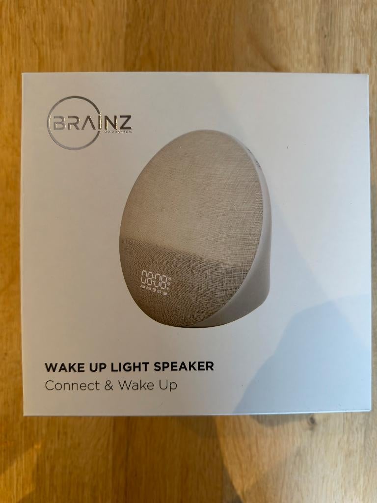 brainz wake up light speaker, Witgoed en Apparatuur, Ophalen of Verzenden, Nieuw, Digitaal