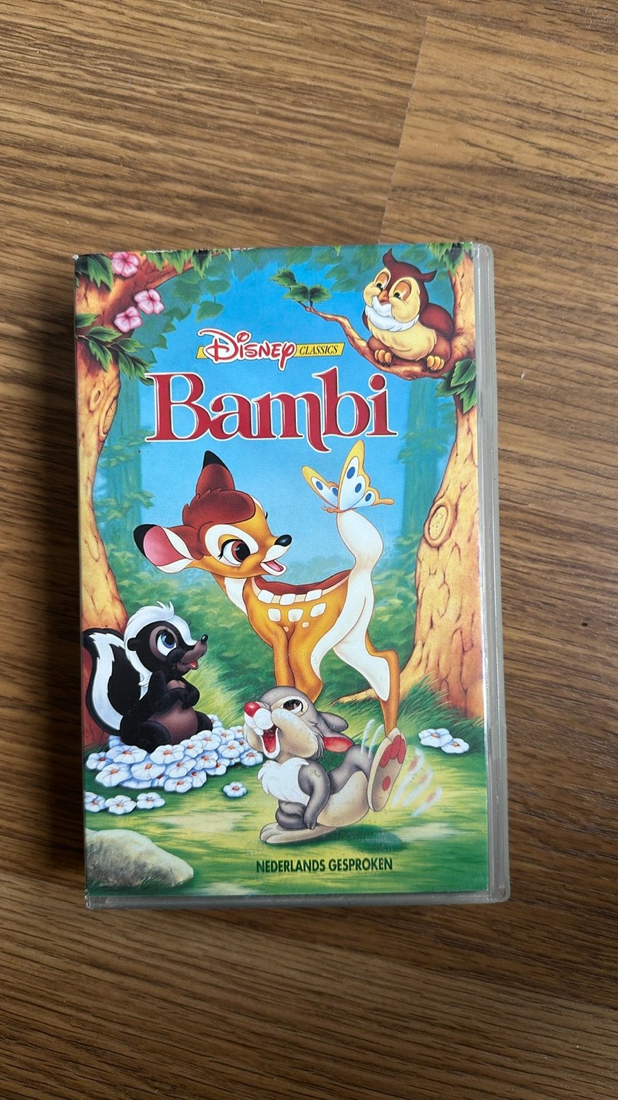 Disney Classics: Bambi VHS - Nederlands Gesproken, Cd's en Dvd's, Gebruikt, Animatie, Alle leeftijden, Ophalen of Verzenden