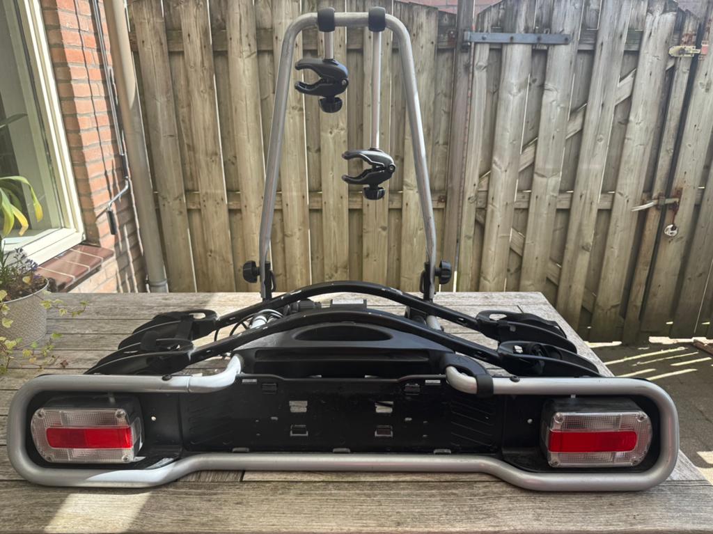 Thule ER940 fietsendrager, Auto diversen, Fietsendragers, Gebruikt, Trekhaakdrager, 2 fietsen, Ophalen