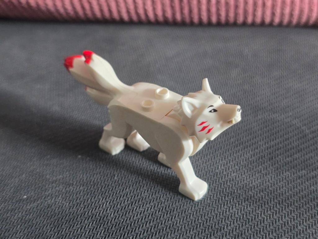LEGO Akita Wolf Minifiguur - Ninjago, Lego, Ophalen of Verzenden, Zo goed als nieuw, Minifiguur