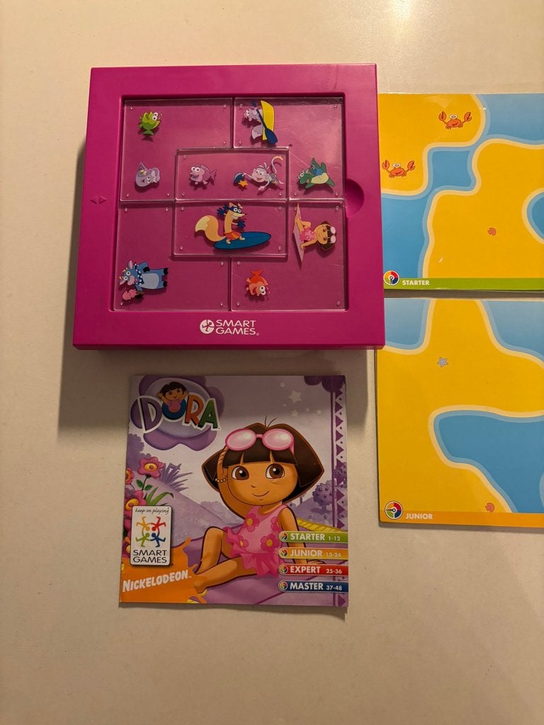 Dora smart games puzzel 1-48 starter tot master als nieuw!, Ophalen of Verzenden, Zo goed als nieuw, Puzzelen