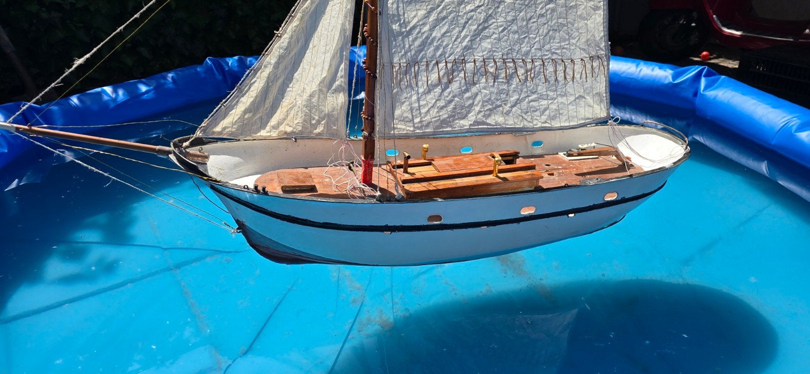 Scheepsmodel Klipper. Van ijzer, Ophalen, Gebruikt, 1:32 tot 1:50, Overige merken