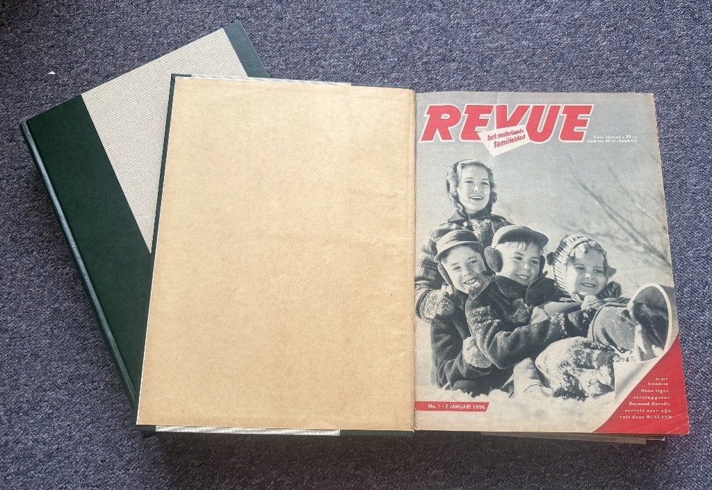 Revue uit 1956 ingebonden tijdschriften, Ophalen, Gelezen, Overige typen