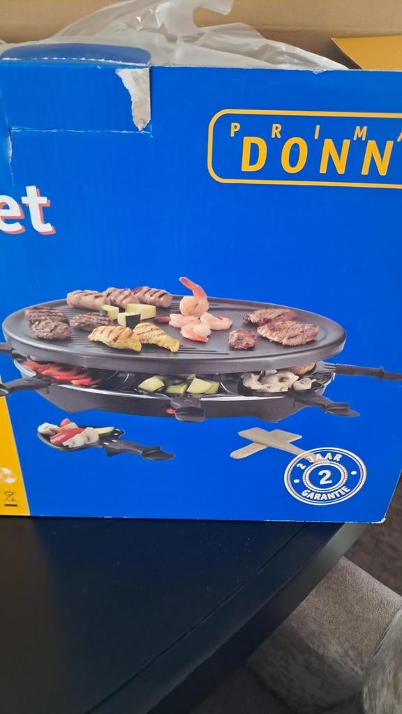 Mooi nieuw gourmetstel., Witgoed en Apparatuur, Gourmetstellen, Ophalen, Nieuw, 8 personen of meer