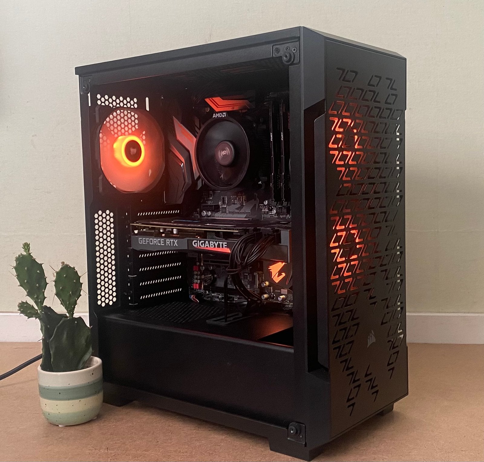 Gaming pc (rtx 3070 ryzen 5 5500), Computers en Software, Ophalen of Verzenden, Zo goed als nieuw, Gaming, SSD