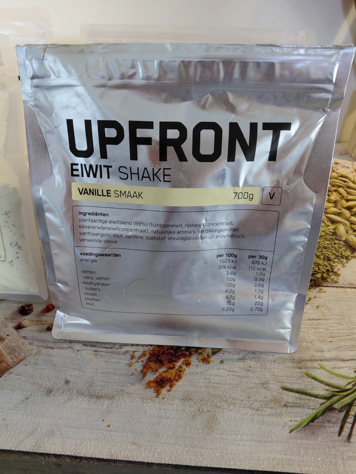upfront eiwit poeder vegan en pudding, Ophalen of Verzenden, Nieuw, Poeder of Drank