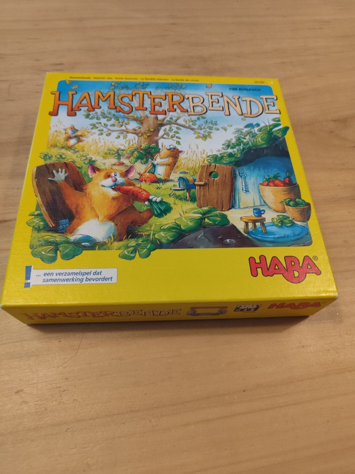 HABA Hamsterbende - Samenwerkingsspel voor kinderen, Een of twee spelers, Ophalen of Verzenden, Zo goed als nieuw, HABA