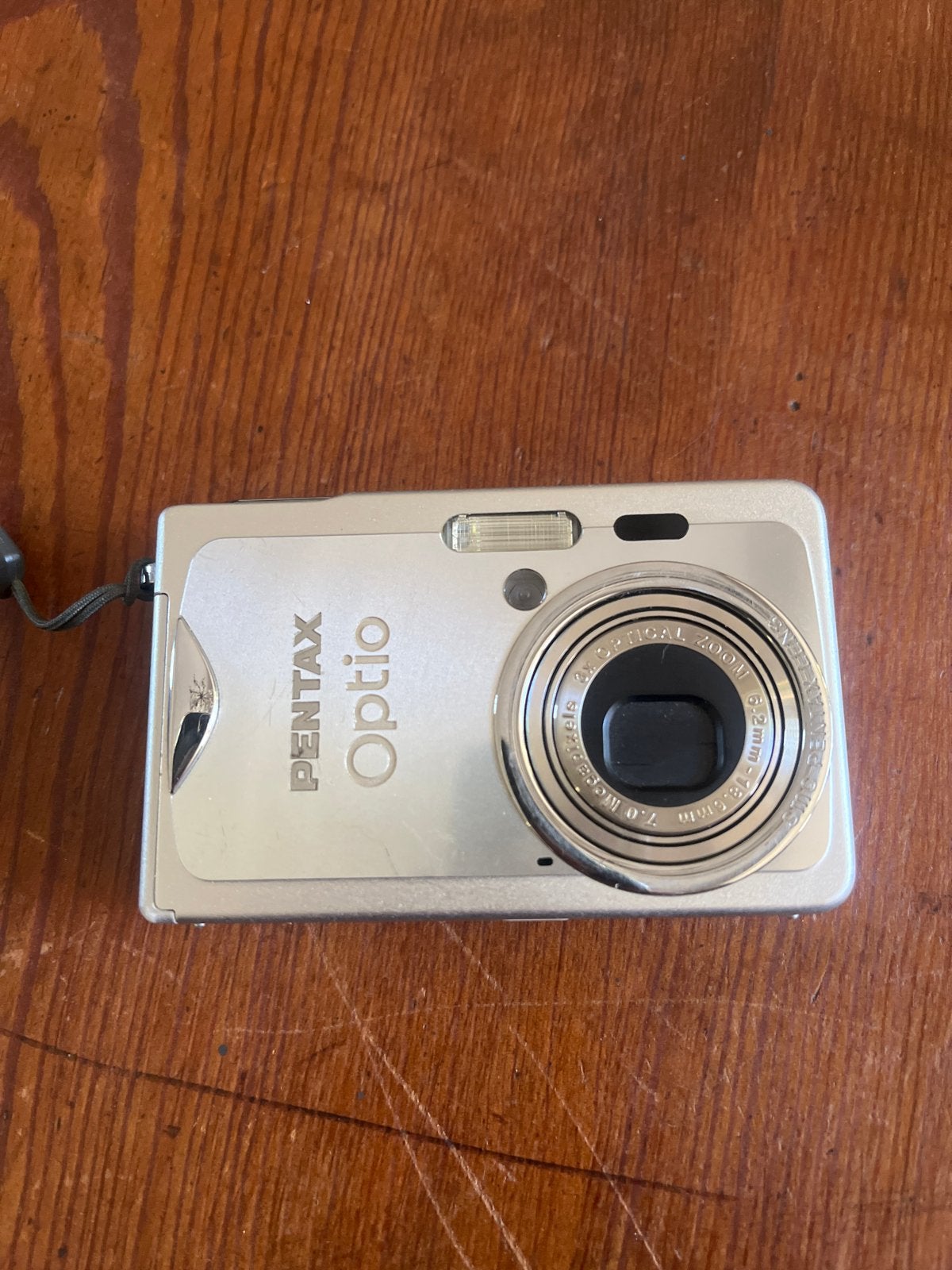Pentax Optio S7 Compactcamera - Zilver, Ingebouwde flitser, Gebruikt, Ophalen of Verzenden, Compactcamera