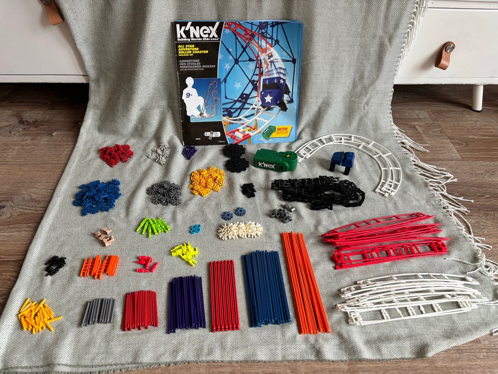 K'nex All Star Adventure Roller Coaster - Compleet!, Ophalen of Verzenden, Zo goed als nieuw, K'nex