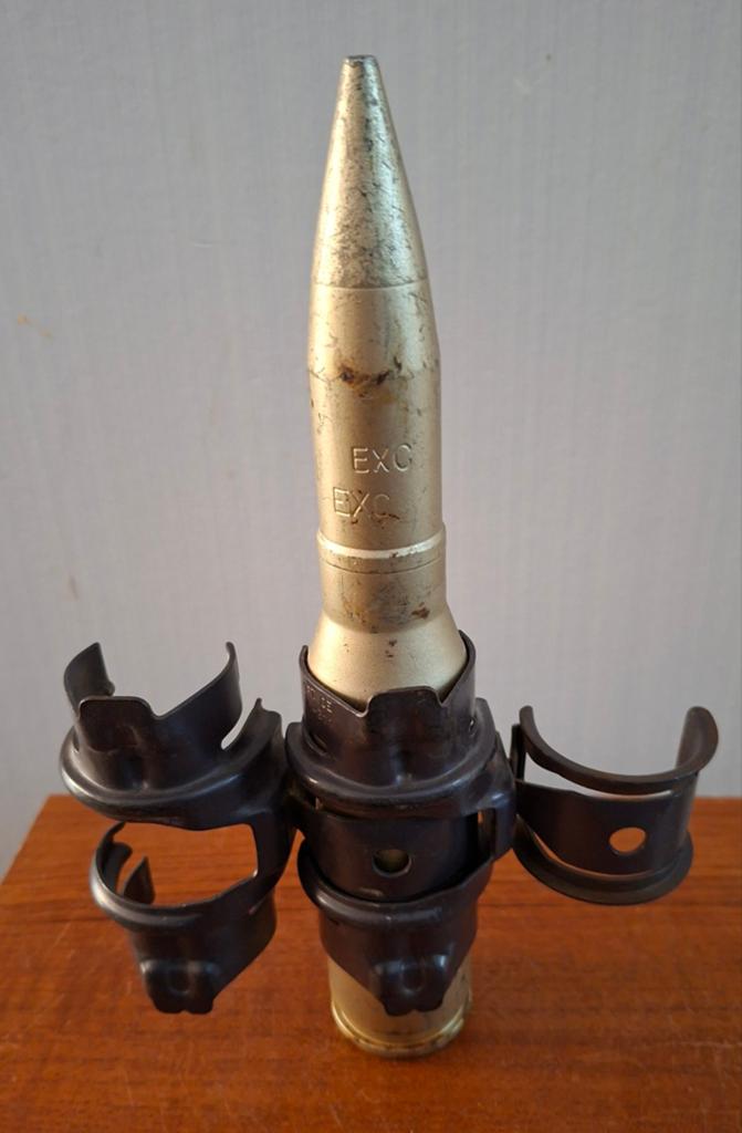 WW2 dummy 25 mm kogel onklaar gemaakt, Ophalen of Verzenden