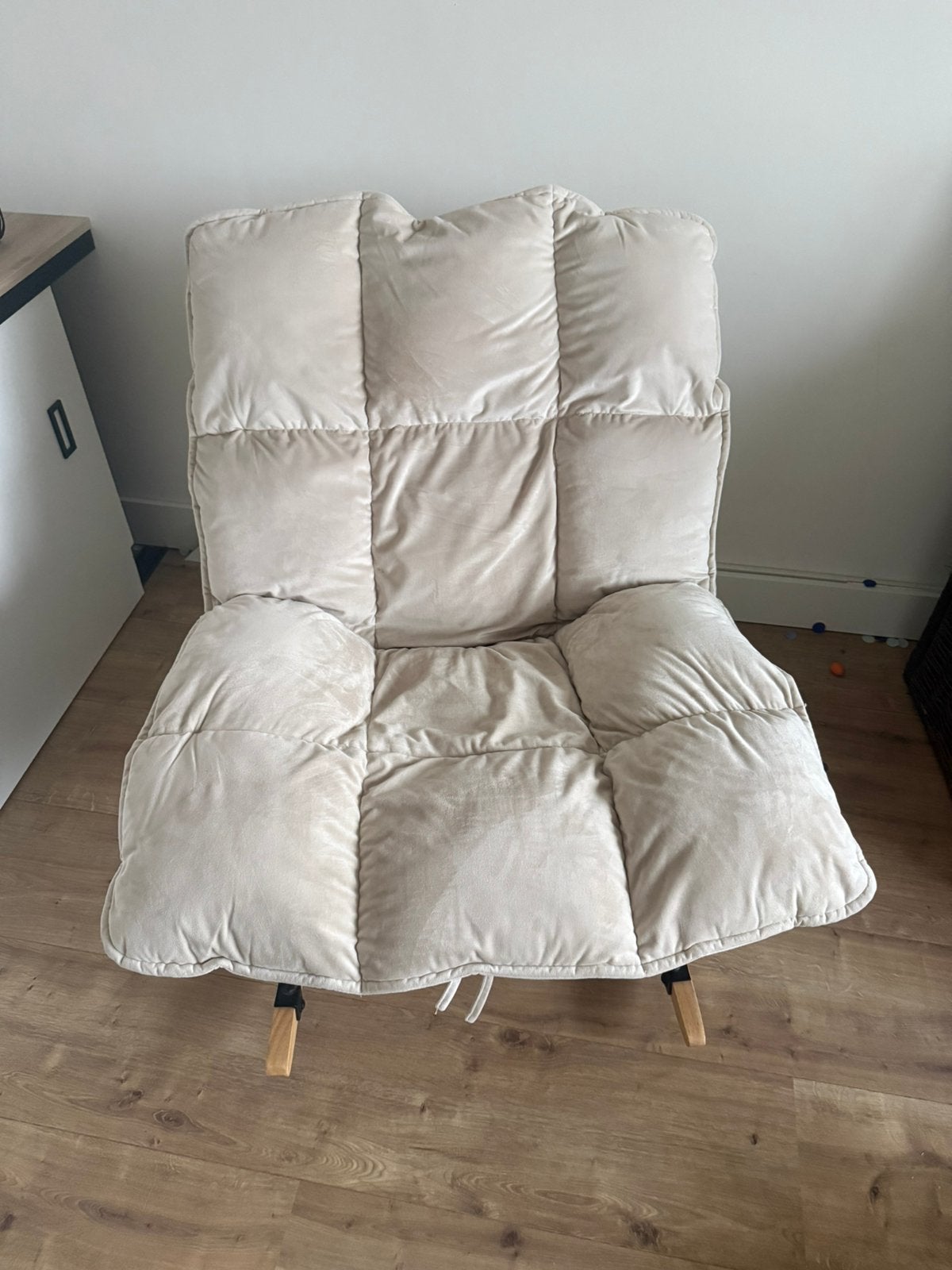 Petit Amelie schommelstoel, Huis en Inrichting, Ophalen, Eenpersoons, Zo goed als nieuw, Minder dan 150 cm
