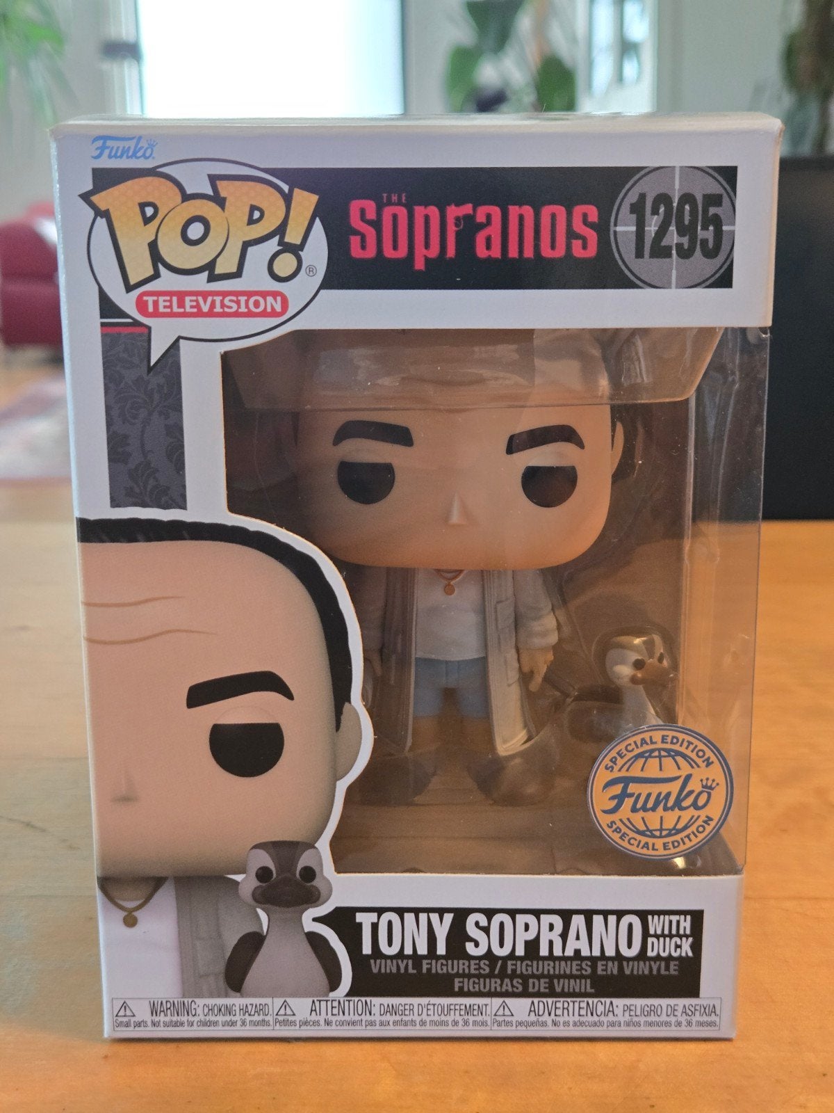 Funko 1295 Tony Soprano met eend, Ophalen of Verzenden, Zo goed als nieuw