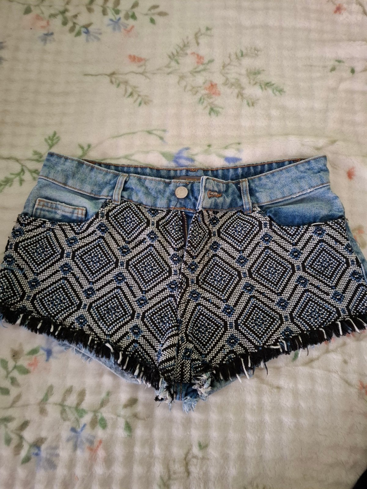 Pull & Bear shorts met patroon, Kleding | Dames, Kort, Blauw, Ophalen of Verzenden, Pull & Bear