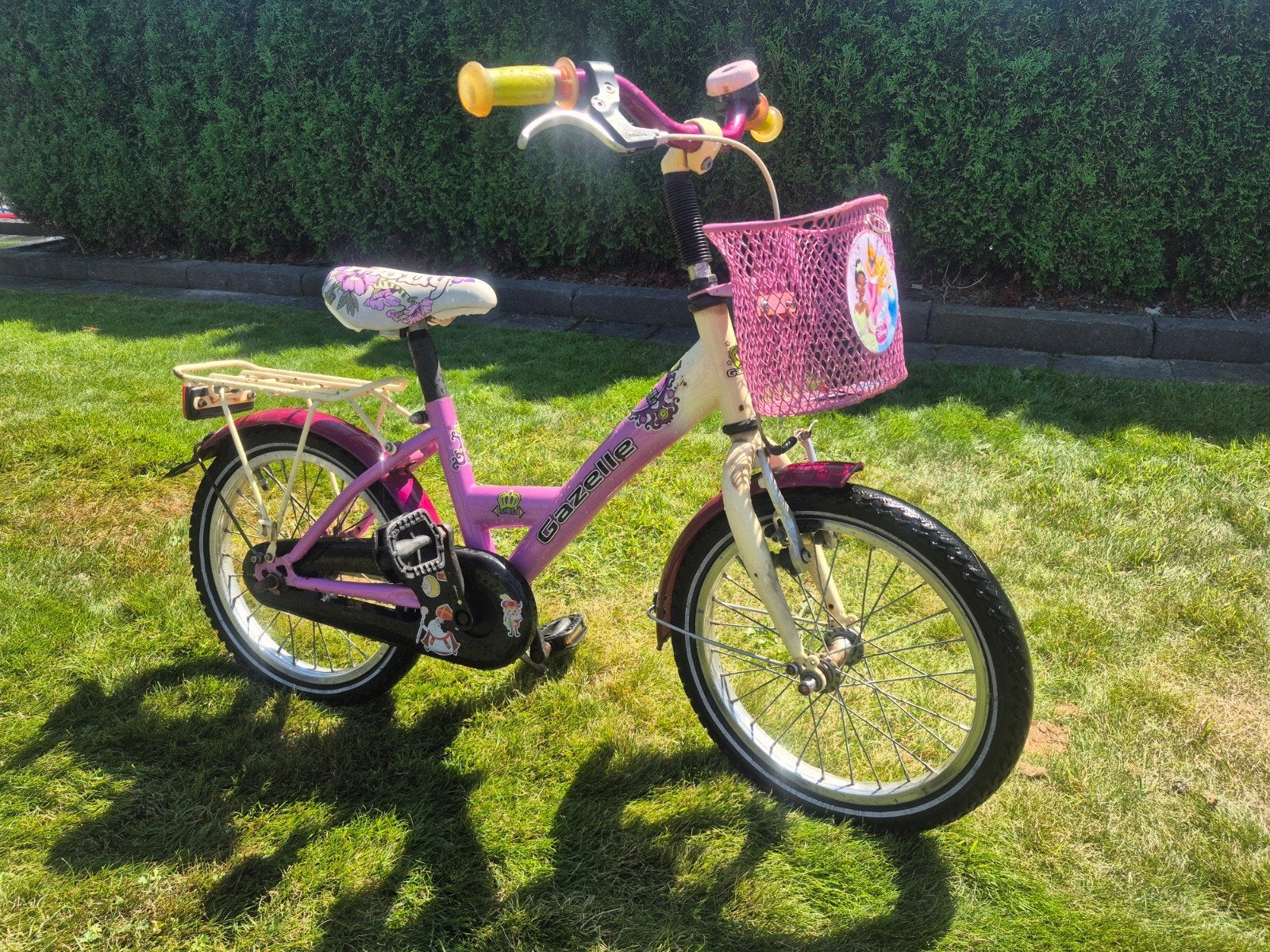 Gazelle Ossabella kinderfiets 16 inch met mandje, Ophalen of Verzenden