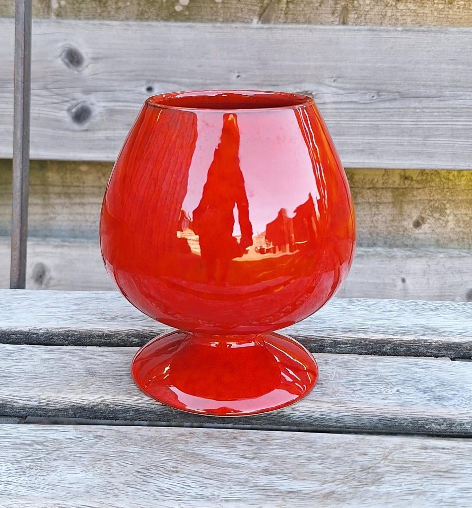 Prachtige  vintage Italiaanse vaas/bloempot., Ophalen of Verzenden, Huis en Inrichting