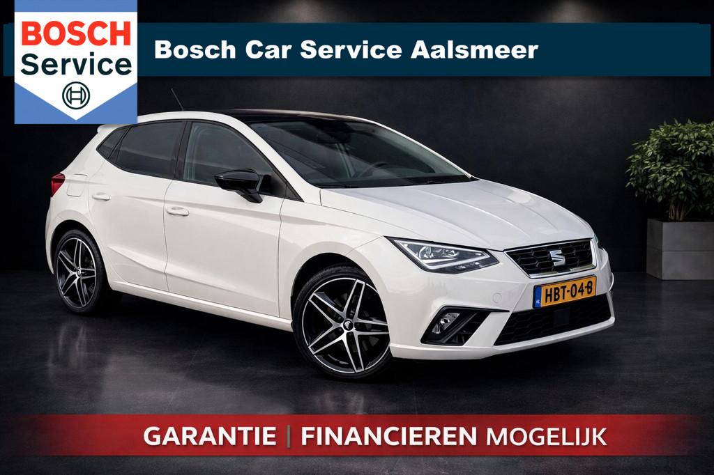 SEAT Ibiza 1.0 TGI FR Business Intense CNG GARANTIE / APK /, Auto's, Voorwielaandrijving, Adaptive Cruise Control, Stof, Gebruikt