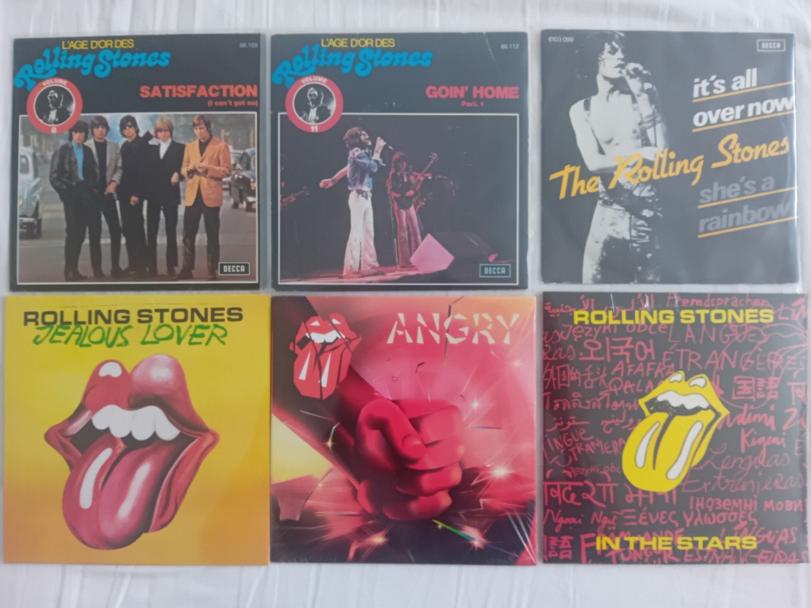 Rolling Stones Singels, Ophalen of Verzenden, Zo goed als nieuw, Pop