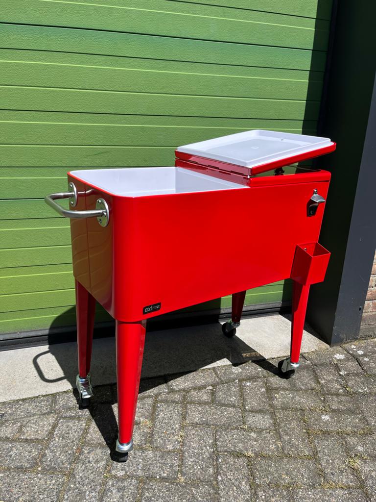 Axi Retro Cooler Rood - Nieuw, koelbox, rood, Ophalen, ., Nieuw, Axi