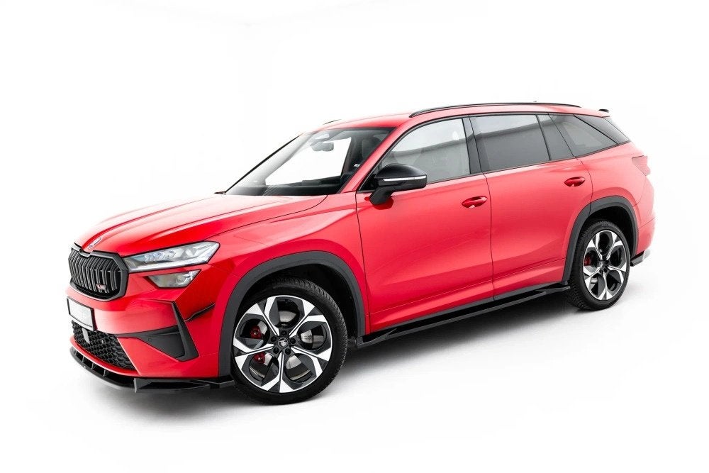 Voorlip sideskirt spoiler diffuser canards - Kodiaq RS 24+