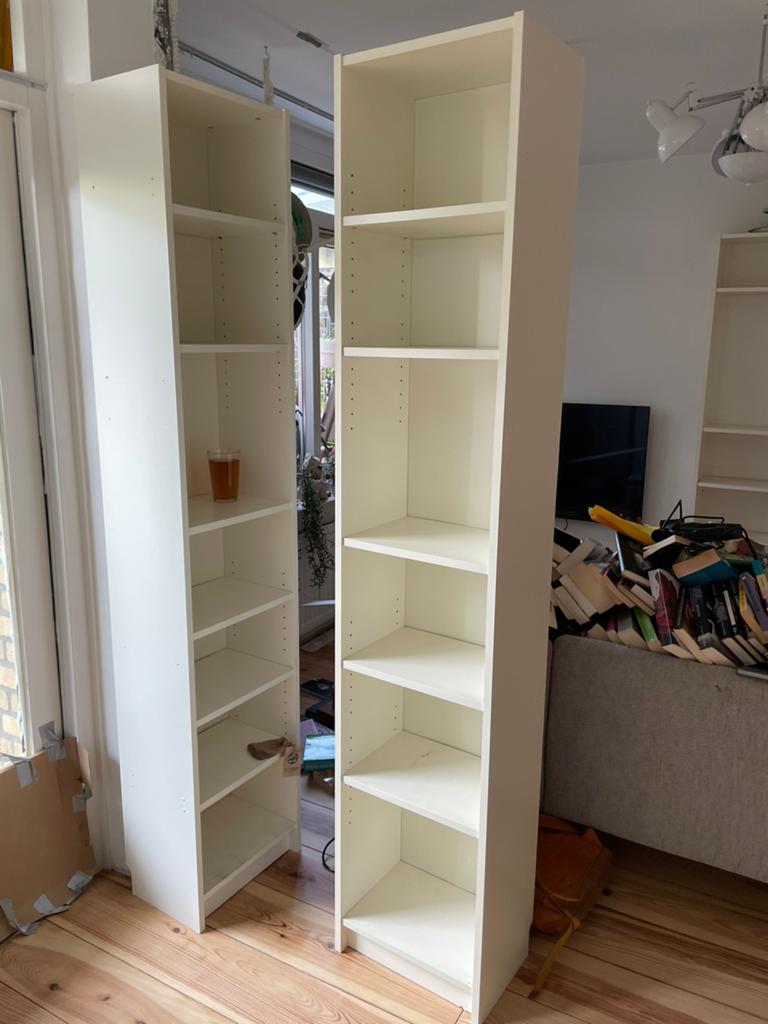 Billy boekenkast IKEA, Ophalen, Met plank(en), Kunststof, Gebruikt