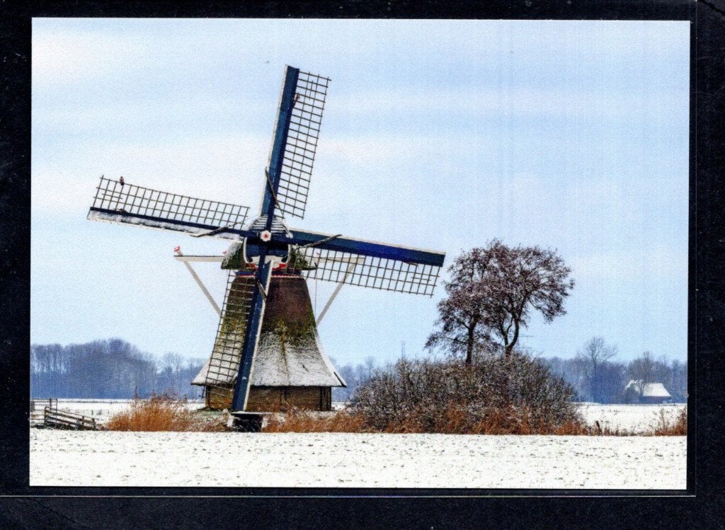 molen; Poldermolen De Broekstermolen te Broeksterwoude., Verzenden, 1980 tot heden, Ongelopen, Friesland