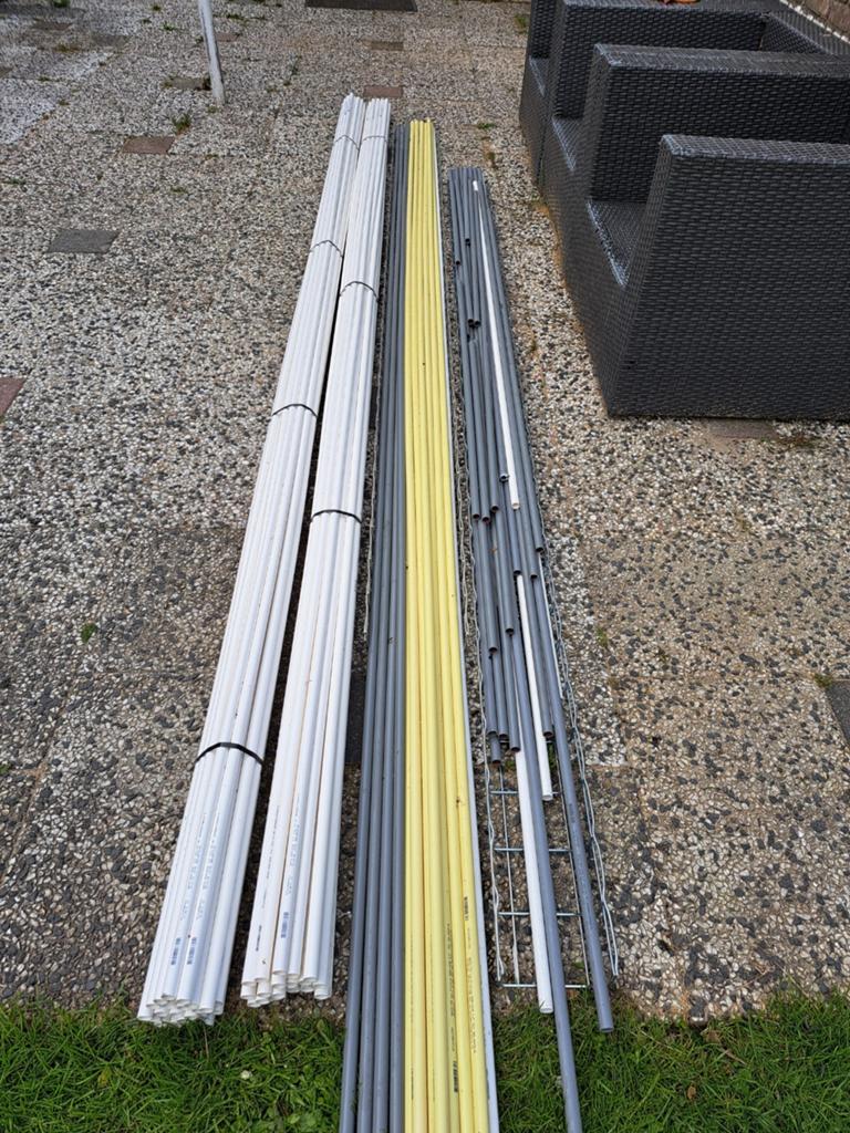 Instalatiebuis en afvoerbuizen, Ophalen, Nieuw, Pvc