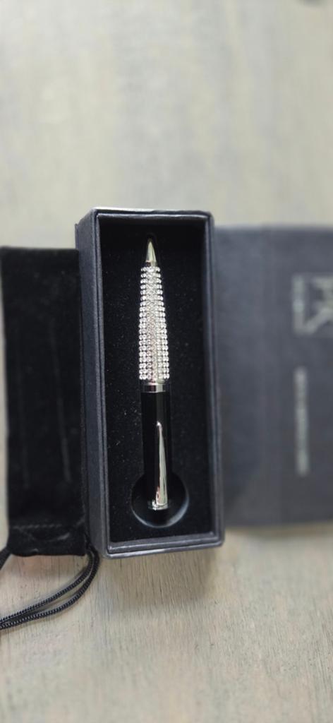 Luxe balpen met Swarovski elementen., Ophalen of Verzenden, Balpen, Overige merken