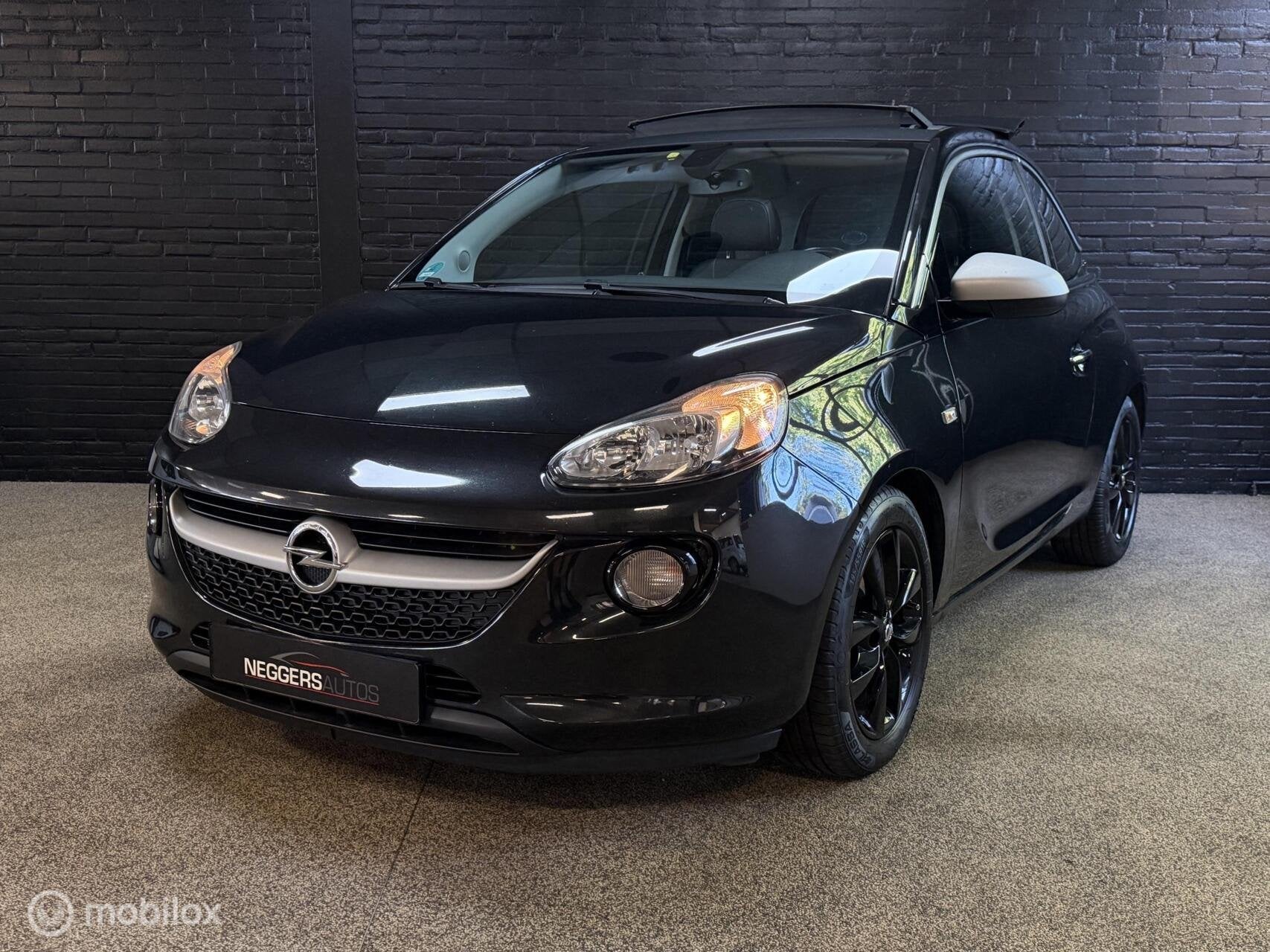 Opel ADAM 1.0 Turbo Slam Open AIR CABRIO LEDER CRUISE PDC, Auto's, Voorwielaandrijving, ADAM, Gebruikt, 1041 kg